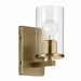 Myhouse Lighting Kichler - 45495NBRCLR - One Light Wall Sconce - Crosby - Natural Brass