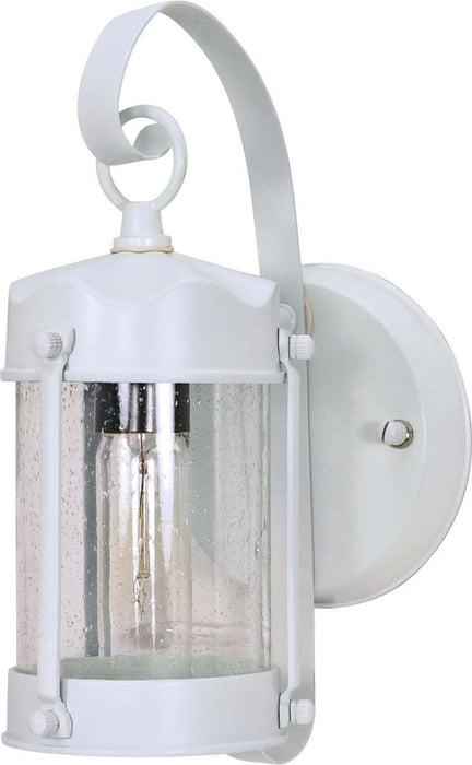 Myhouse Lighting Nuvo Lighting - 60-633 - One Light Wall Lantern - Piper Lantern - White