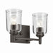 Myhouse Lighting Kichler - 45573OZCLR - Two Light Vanity - Shailene - Olde Bronze