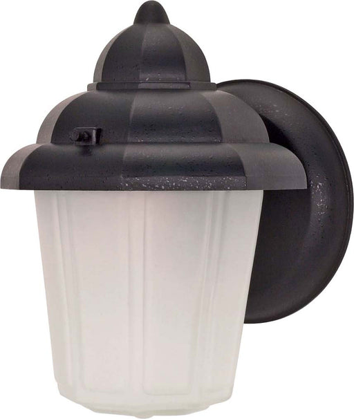 Myhouse Lighting Nuvo Lighting - 60-641 - One Light Wall Lantern - Hood Lantern - Textured Black