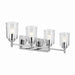 Myhouse Lighting Kichler - 45575CHCLR - Four Light Vanity - Shailene - Chrome