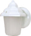 Myhouse Lighting Nuvo Lighting - 60-639 - One Light Wall Lantern - Hood Lantern - White
