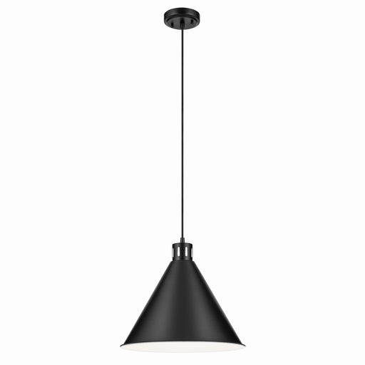 Myhouse Lighting Kichler - 52177BK - One Light Pendant - Zailey - Black