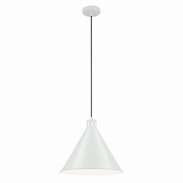 Myhouse Lighting Kichler - 52177WH - One Light Pendant - Zailey - White