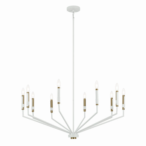 Myhouse Lighting Kichler - 52348WH - Ten Light Chandelier - Armand - White