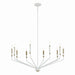 Myhouse Lighting Kichler - 52348WH - Ten Light Chandelier - Armand - White