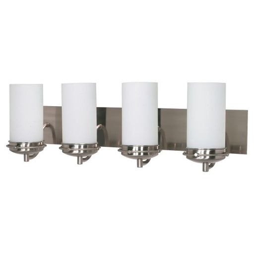 Myhouse Lighting Nuvo Lighting - 60-614 - Four Light Vanity - Polaris - Brushed Nickel