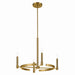 Myhouse Lighting Kichler - 52426BNB - Four Light Chandelier - Tolani - Brushed Natural Brass