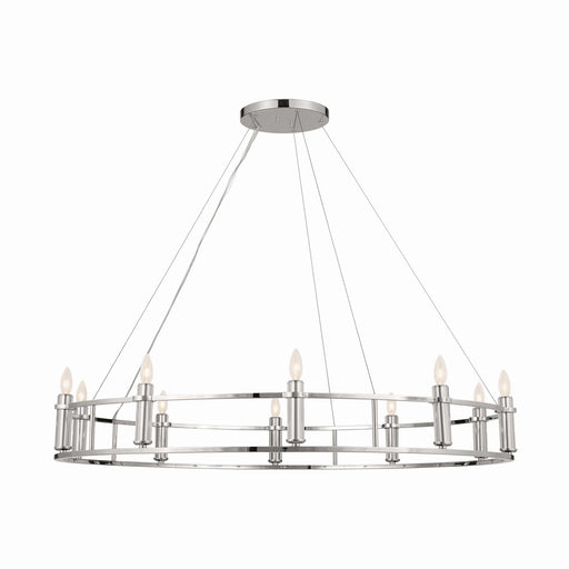 Myhouse Lighting Kichler - 52491PN - Ten Light Chandelier - Rosalind - Polished Nickel