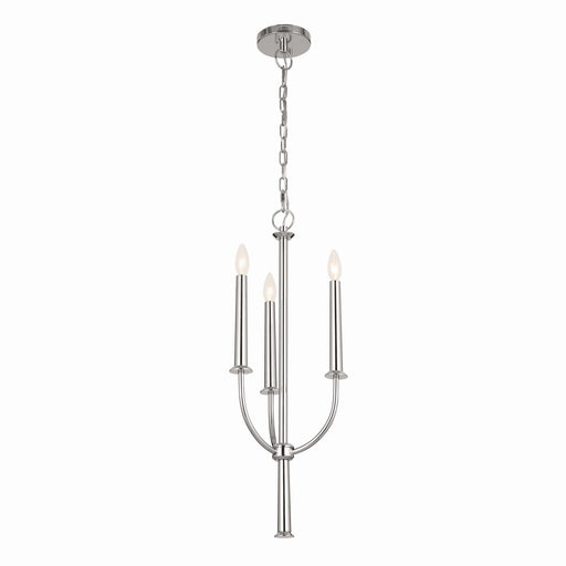 Myhouse Lighting Kichler - 52496PN - Three Light Mini Chandelier - Florence - Polished Nickel