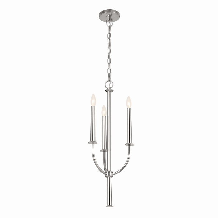 Myhouse Lighting Kichler - 52496PN - Three Light Mini Chandelier - Florence - Polished Nickel