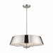 Myhouse Lighting Kichler - 52543PN - Four Light Pendant/Semi Flush Mount - Luella - Polished Nickel