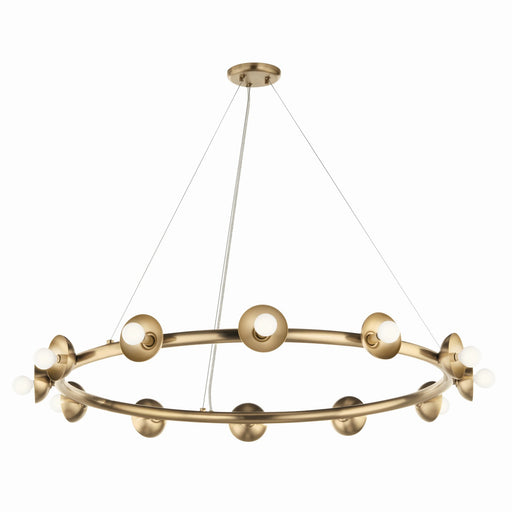 Myhouse Lighting Kichler - 52643CPZ - 12 Light Chandelier - Palta - Champagne Bronze