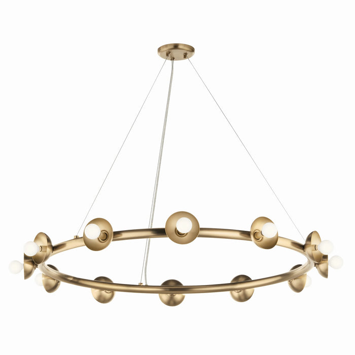 Myhouse Lighting Kichler - 52643CPZ - 12 Light Chandelier - Palta - Champagne Bronze