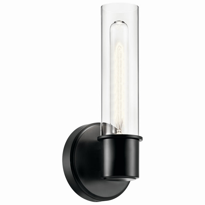 Myhouse Lighting Kichler - 52653BK - One Light Wall Sconce - Aviv - Black