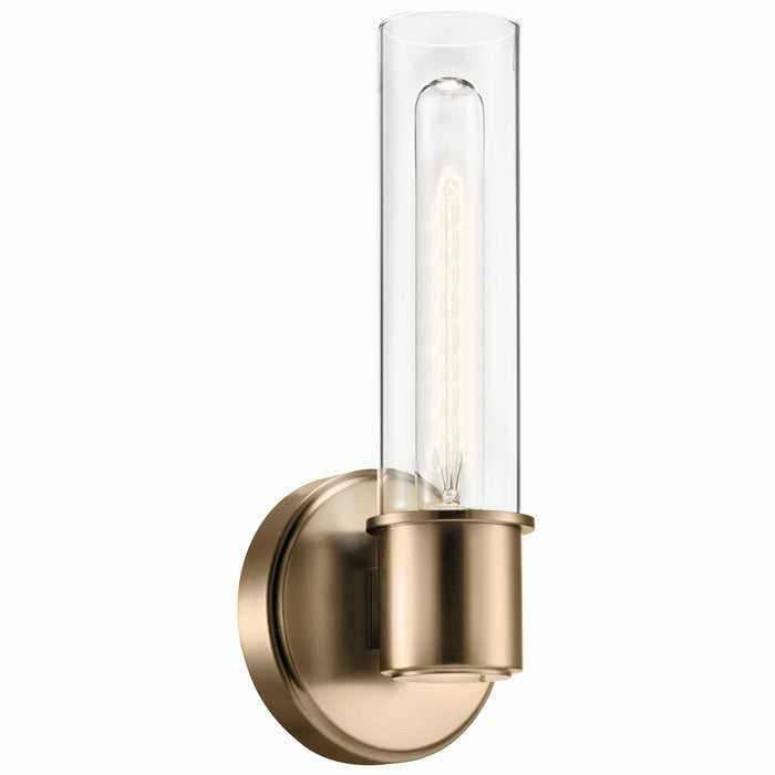 Myhouse Lighting Kichler - 52653CPZ - One Light Wall Sconce - Aviv - Champagne Bronze