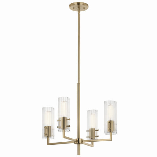 Myhouse Lighting Kichler - 52678CPZ - Four Light Chandelier - Velestino - Champagne Bronze