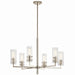 Myhouse Lighting Kichler - 52679PN - Six Light Chandelier - Velestino - Polished Nickel