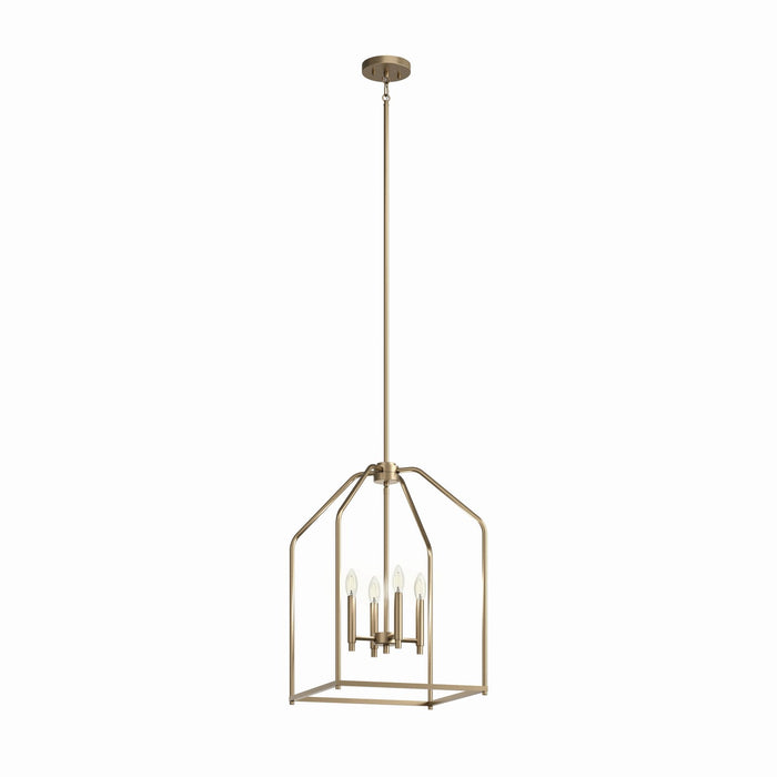 Myhouse Lighting Kichler - 52722CPZ - Four Light Pendant - Madden - Champagne Bronze