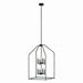 Myhouse Lighting Kichler - 52723BK - Eight Light Foyer Pendant - Madden - Black