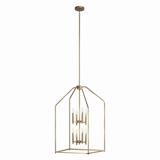 Myhouse Lighting Kichler - 52723CPZ - Eight Light Foyer Pendant - Madden - Champagne Bronze