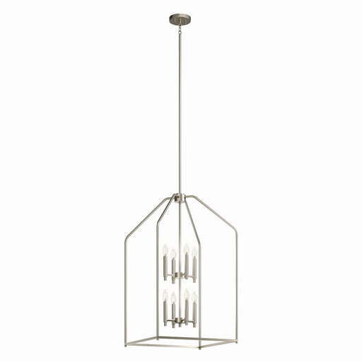 Myhouse Lighting Kichler - 52723NI - Eight Light Foyer Pendant - Madden - Brushed Nickel