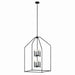 Myhouse Lighting Kichler - 52724BK - Eight Light Foyer Pendant - Madden - Black