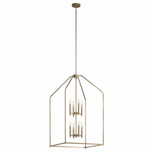 Myhouse Lighting Kichler - 52724CPZ - Eight Light Foyer Pendant - Madden - Champagne Bronze