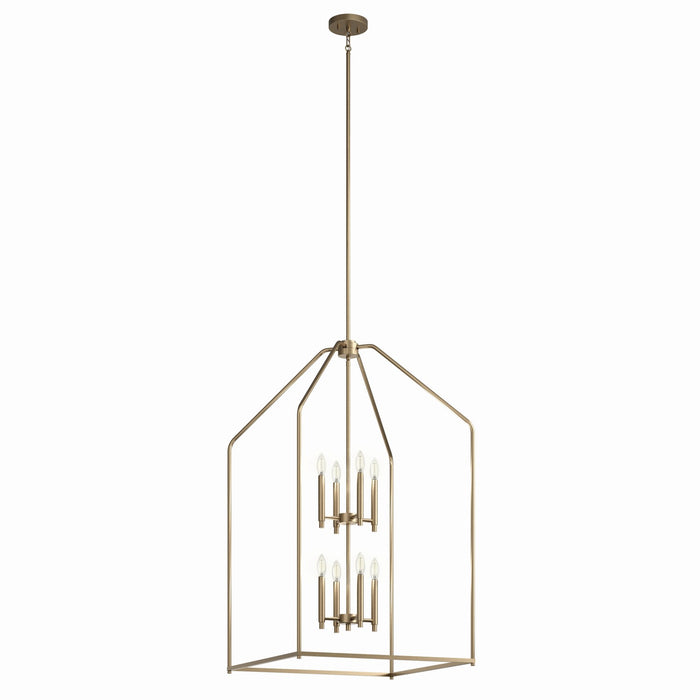 Myhouse Lighting Kichler - 52724CPZ - Eight Light Foyer Pendant - Madden - Champagne Bronze