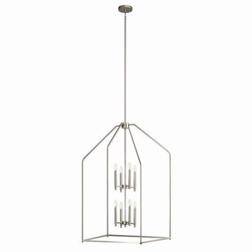 Myhouse Lighting Kichler - 52724NI - Eight Light Foyer Pendant - Madden - Brushed Nickel