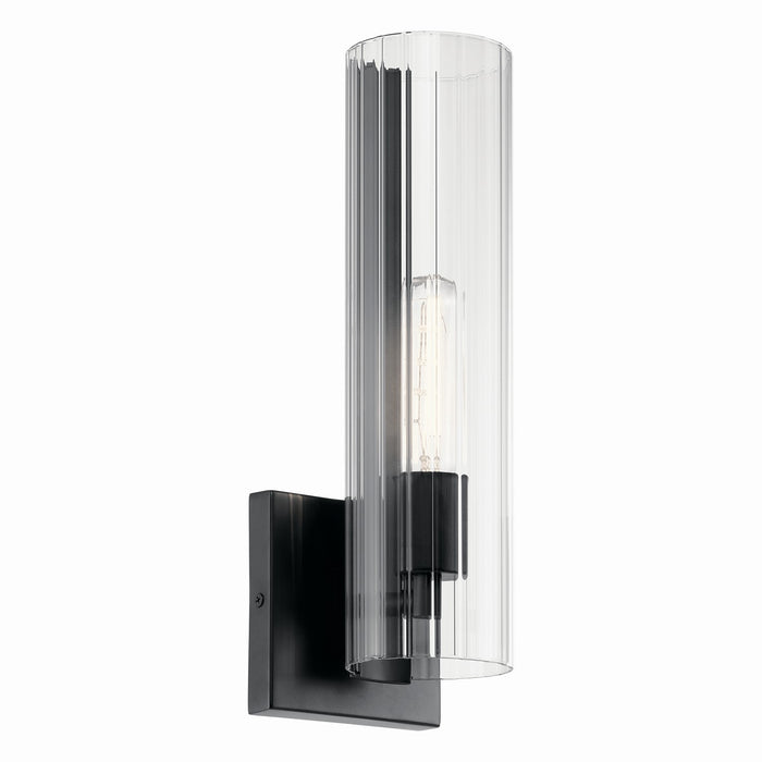 Myhouse Lighting Kichler - 55165BK - One Light Wall Sconce - Jemsa - Black