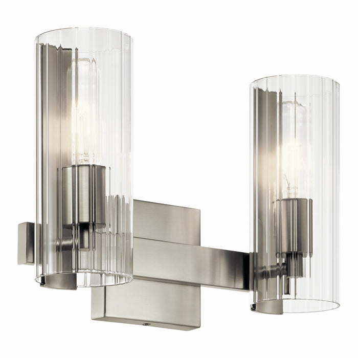 Myhouse Lighting Kichler - 55167NI - Two Light Vanity - Jemsa - Brushed Nickel