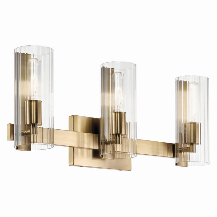 Myhouse Lighting Kichler - 55168CPZ - Three Light Vanity - Jemsa - Champagne Bronze