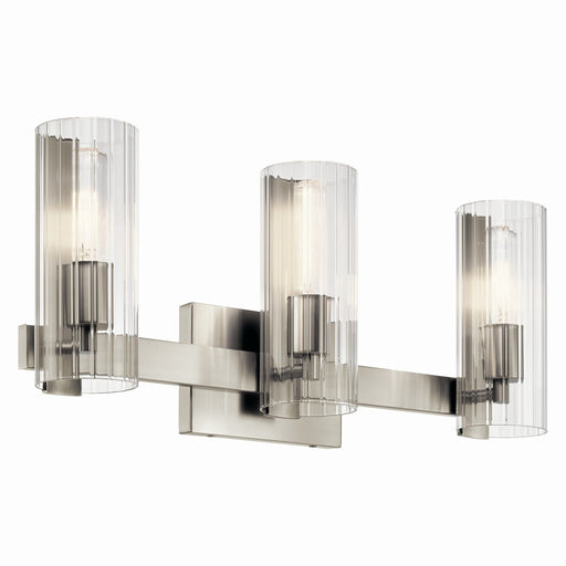 Myhouse Lighting Kichler - 55168NI - Three Light Vanity - Jemsa - Brushed Nickel