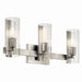 Myhouse Lighting Kichler - 55168NI - Three Light Vanity - Jemsa - Brushed Nickel