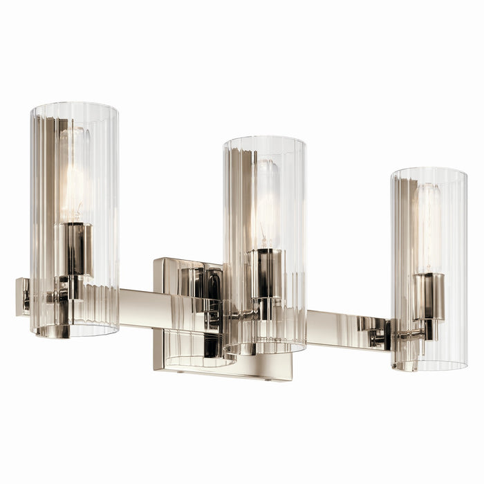 Myhouse Lighting Kichler - 55168PN - Three Light Vanity - Jemsa - Polished Nickel