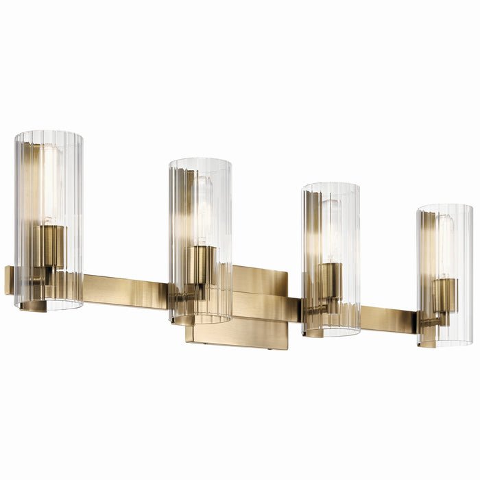 Myhouse Lighting Kichler - 55169CPZ - Four Light Vanity - Jemsa - Champagne Bronze