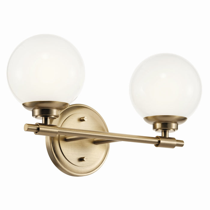 Myhouse Lighting Kichler - 55171CPZ - Two Light Vanity - Benno - Champagne Bronze