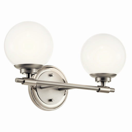 Myhouse Lighting Kichler - 55171PN - Two Light Vanity - Benno - Polished Nickel