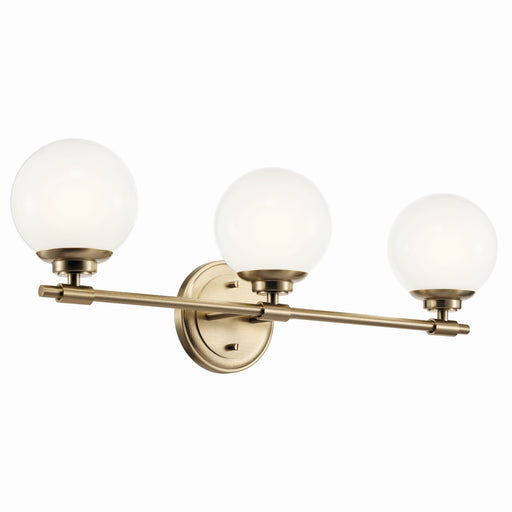 Myhouse Lighting Kichler - 55172CPZ - Three Light Vanity - Benno - Champagne Bronze