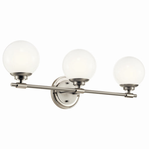 Myhouse Lighting Kichler - 55172PN - Three Light Vanity - Benno - Polished Nickel