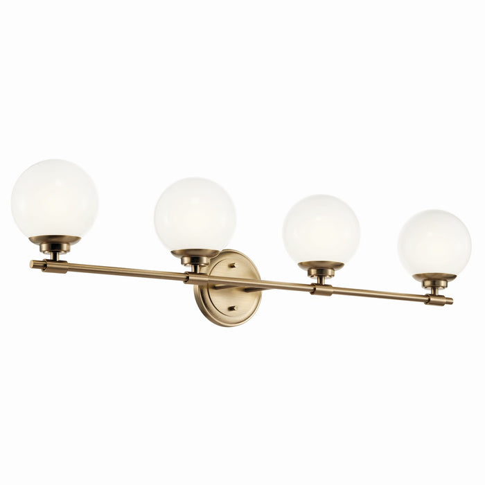 Myhouse Lighting Kichler - 55173CPZ - Four Light Vanity - Benno - Champagne Bronze