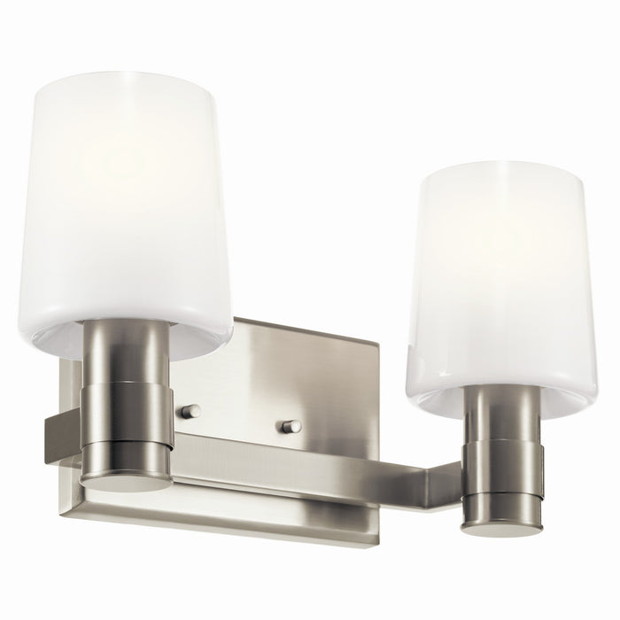 Myhouse Lighting Kichler - 55175NI - Two Light Vanity - Adani - Brushed Nickel