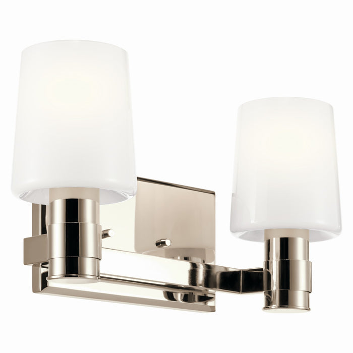 Myhouse Lighting Kichler - 55175PN - Two Light Vanity - Adani - Polished Nickel