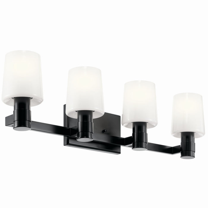 Myhouse Lighting Kichler - 55177BK - Four Light Vanity - Adani - Black