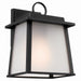 Myhouse Lighting Kichler - 59105BK - One Light Outdoor Wall Mount - Noward - Black