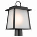 Myhouse Lighting Kichler - 59107BK - One Light Outdoor Post Lantern - Noward - Black