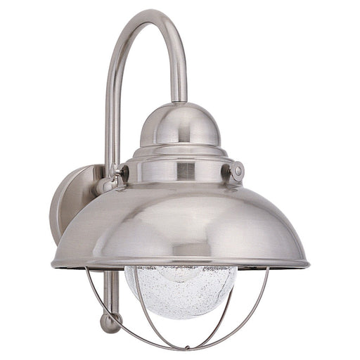 Myhouse Lighting Generation Lighting - 8871-98 - One Light Outdoor Wall Lantern - Sebring - Brushed Stainless