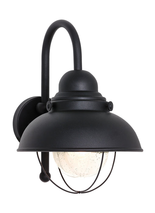 Myhouse Lighting Generation Lighting - 8871-12 - One Light Outdoor Wall Lantern - Sebring - Black