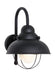 Myhouse Lighting Generation Lighting - 8871-12 - One Light Outdoor Wall Lantern - Sebring - Black